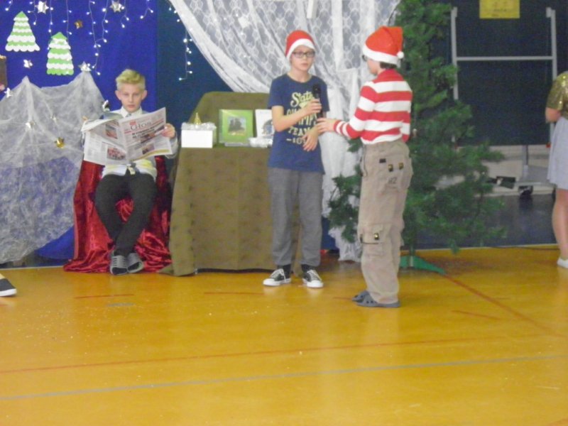 Mikołaj w szkole podstawowej